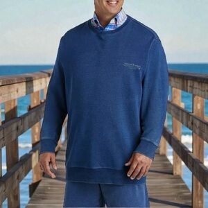 Men's Vineyard Vines Surfside Crewneck Regatta Blue XXL NWT!
